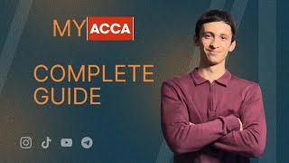 MY ACCA account | A to Z guidance