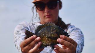 Catching Big Bluegills on the Bayou | Fishing With My Mom