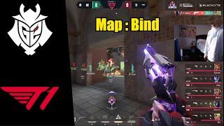 Shanks reacts to T1 vs G2 | Map : Bind | Main Event: Round 2 | Red Bull Home Ground #5 |