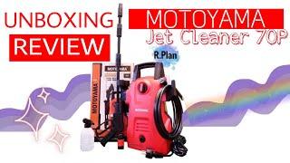 Unboxing Review MOTOYAMA High Pressure Washer 70 P - 135 BAR