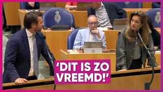 Baudet ontregelt debat volledig, Yesilgöz pislink