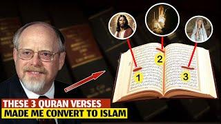 Canadian scholar converted to Islam after deeply studying 3 verses of the Quran