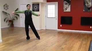 How To Dance Tango Throw Out To Double Open Fan
