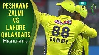 PSL 2017 Match 6: Peshawar Zalmi v Lahore Qalandars Highlights