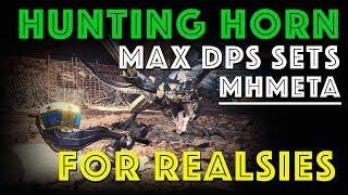 Mathematically Best Hunting Horn Builds (Ft. Griffted | MHW)