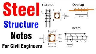 Steel Structure Notes for Civil Engineers - General basic knowledge for Civil Engineers