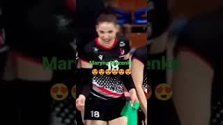 Maryna Mazenko | beautiful | volleyball ##beautiful #youtubeshorts #youtube #sports #ukraine #smile