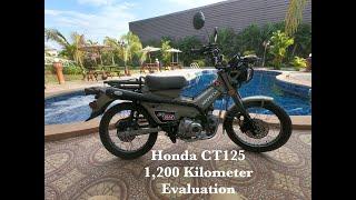 Honda CT125 ~ 1,200 Kilometer Evaluation