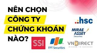 Nên mở tài khoản chứng khoán ở công ty nào? (KÈM HƯỚNG DẪN GIAO DỊCH CHỨNG KHOÁN TRÊN ĐIỆN THOẠI)