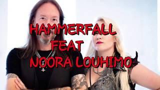 Hammerfall ft Noora Louhimo- Second to one (Lyrics video)