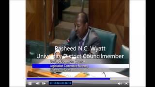 Rasheed N.C.  Wyatt in Support of Medical Cannabis