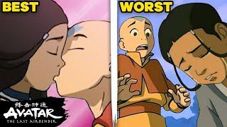 Ranking the Best Katara and Aang Relationship Moments Ever  | Avatar: The Last Airbender