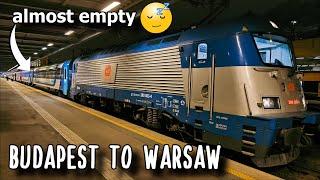 Night train Budapest - Warsaw EuroNight 476 Chopin Hungary - Poland PKP intercity