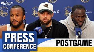 Steph Curry, Draymond Green and more break down Warriors' huge win over Grizzlies | NBC Sports BA