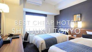 Best Hotel to stay on a Budget in Shinjuku Tokyo Japan - Tokyu Stay Nishi-Shinjuku