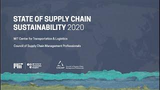 State of Supply Chain Sustainability - MIT CTL & CSCMP