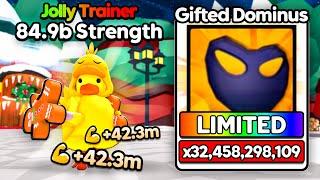 I Spent $95,107 and Got STRONGEST Holiday Hydra Pet in Arm Wrestle Simulator!