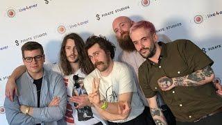Interview with IDLES @ The Live4ever Media Lounge