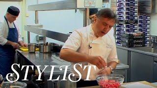 How To Make Strawberry And Rhubarb Crumble; Tutorial With Raymond Blanc