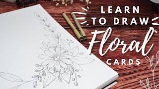 Master Floral Composition with These 3 Steps | Drawing Flowers for Beginners