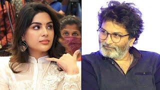 Samyuktha Menon Reaction Towards Director Trivikram | Bheemla Nayak | TheNewsQube.com