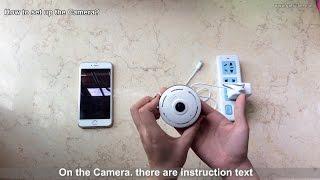 GatoCam 360° Fish Eye Wifi Panoramic Camera Test Video