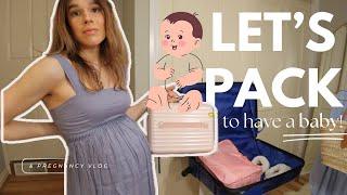 GRWM for BABY! Pack my HOSPITAL BAG, ORGANISE WITH ME - NUSERY & NEWBORN Essentials & KMART HAUL 