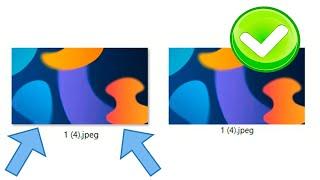 Как убрать тени миниатюр фото и видео в Windows 11