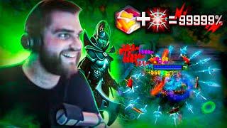 БОРОДАЧ ВАНШОТАЕТ ВСЕХ CUSTOM HERO CLASH [Dota 2]