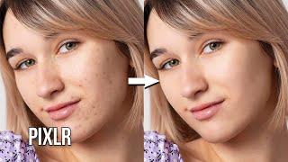 How to Smooth and Remove Skin Blemishes in the Pixlr Editor