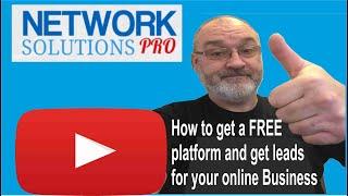 How to get a free platform  and get leads