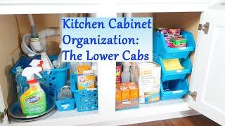 Kitchen Cabinet Organization Ideas: The Lower Cabs