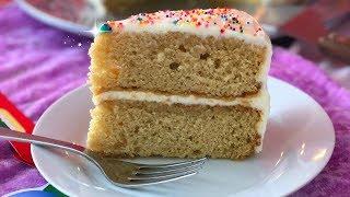 Best Ever Vanilla Birthday Cake - How to Make Vanilla Layer Cake with Vanilla Frosting