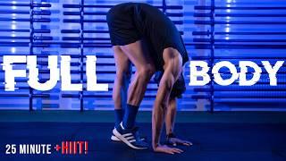 25 Minute Full Body Cardio HIIT Workout [NO REPEAT / Burn Body Fat / No Equipment]+ Modifications