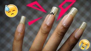 How To Fix a Cracked Nail!  Hairitage93