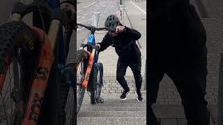 BOSCH E BIKE SCHIEBEHILFE TREPPEN HOCH & OHNE KIOX benutzen