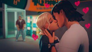 LOCKED AT SCHOOL WITH A CUTE BOY  SIMS 4