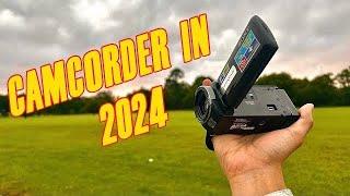 VLOGGING WITH A CAMCORDER IN 2024 | Vlog #4