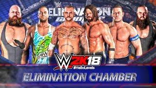 WWE 2K18 Elimination Chamber Match | WWE 2K18 Elimination Chamber