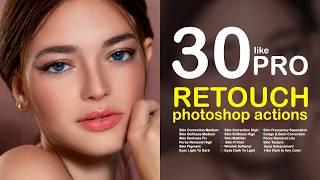 FREE PHOTOSHOP RETOUCHING ACTION LIKE AI