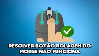 Como Resolver a Rolagem Do Mouse Não Funciona (FUNCIONA)