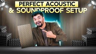 Best Soundproof Acoustic Setup | Perfect Audio Setup for Teachers & Creators