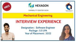 Hexagon Capability Center Interview Experience | Designation Software Engineer