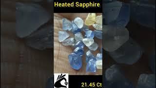 Heated Sapphire #ceylon #sapphire #gems #gemstone