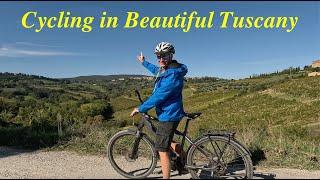 Cycling in beautiful Tuscany, Italy