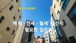 [용인시 신축빌라] '매매ㆍ전세ㆍ월세' 당신이 필요한 집은? 수지구 신봉동 신축빌라