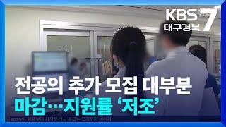 전공의 추가 모집 대부분 마감…지원률 ‘저조’ / KBS  2025.05.27.