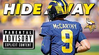 J.J. McCarthy (Vikings Hype) Mix -“Hide Away” | ft. Zaya