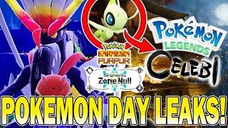 NEUE POKEMON DAY LEAKS! POKEMON LEGENDEN CELEBI?! SHINY KORAIDON/MIRAIDON...?! Karmesin Purpur DLC