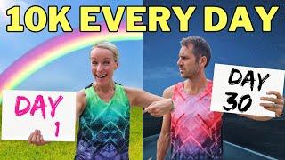 We Tried Running 10k Every Day for 30 Days (shocked by the results!)